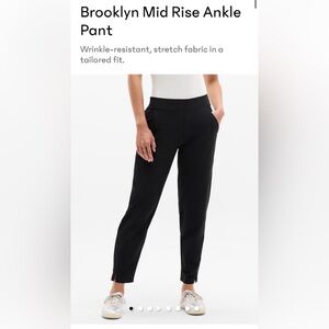 Athleta Brooklyn Mid Rise Ankle Pant NWOT Size 10